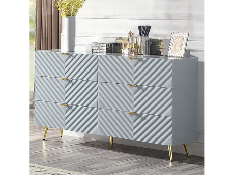 Gaines Gray Dresser - Ornate Home