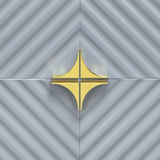 Gaines Gray High Gloss Console Cabinet - Ornate Home