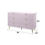 Gaines Pink Dresser - Ornate Home