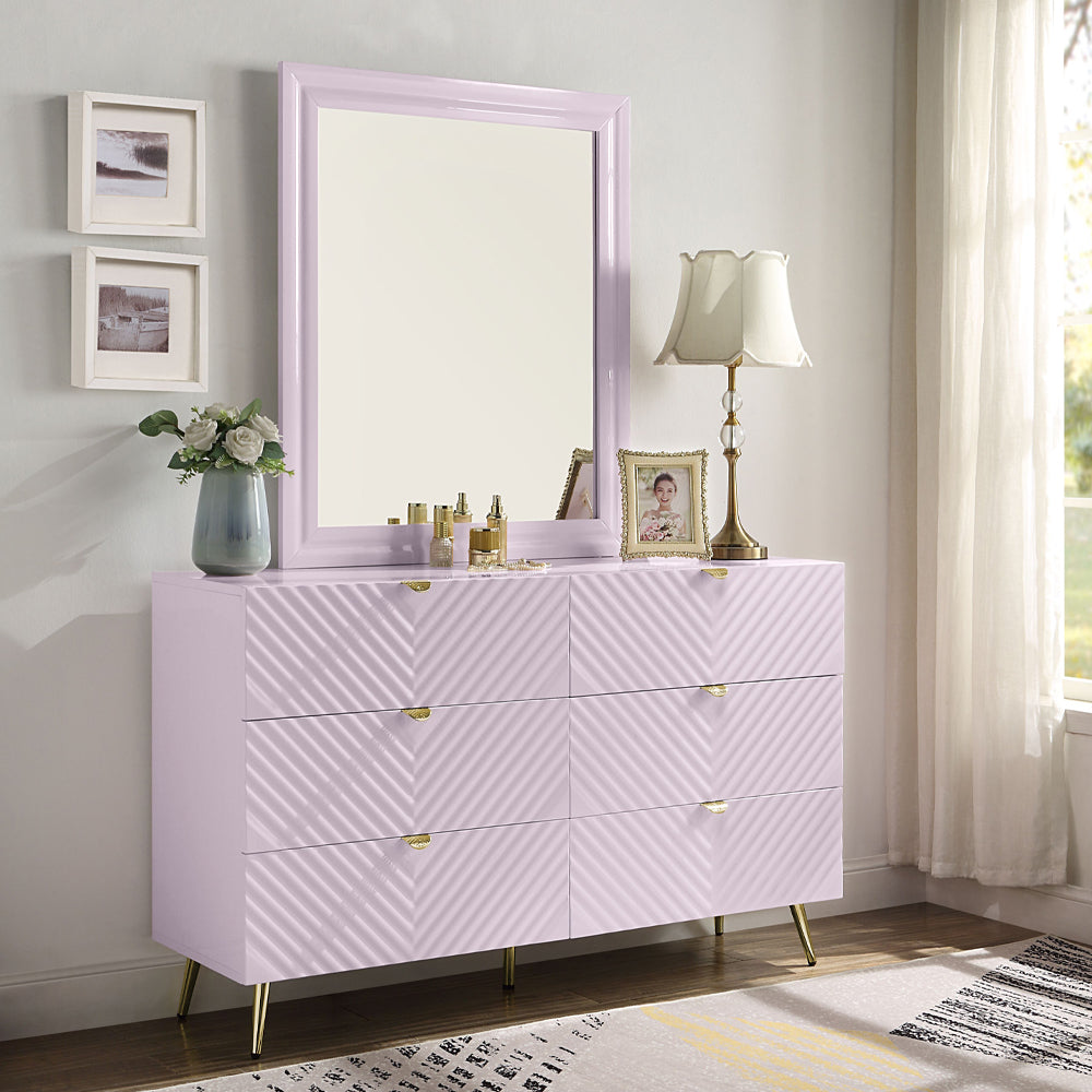 Gaines Pink Dresser - Ornate Home