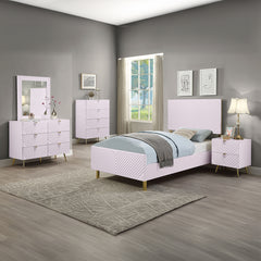 Gaines Pink Mirror - Ornate Home