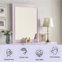 Gaines Pink Mirror - Ornate Home