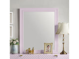 Gaines Pink Mirror - Ornate Home