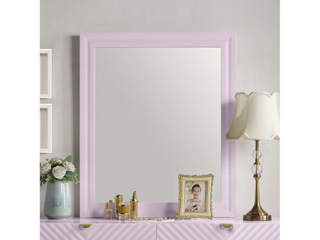 Gaines Pink Mirror - Ornate Home