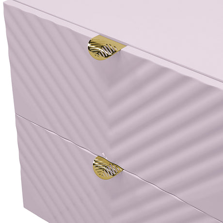 Gaines Pink Nightstand - Ornate Home