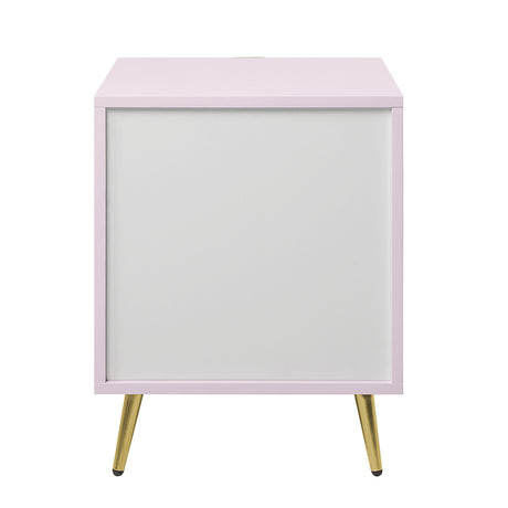 Gaines Pink Nightstand - Ornate Home
