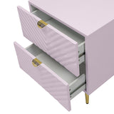 Gaines Pink Nightstand - Ornate Home