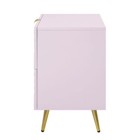 Gaines Pink Nightstand - Ornate Home