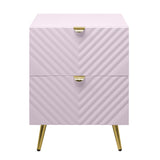 Gaines Pink Nightstand - Ornate Home