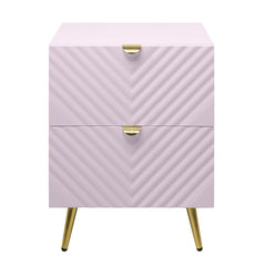 Gaines Pink Nightstand - Ornate Home
