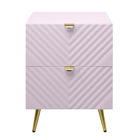 Gaines Pink Nightstand - Ornate Home