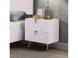 Gaines Pink Nightstand - Ornate Home