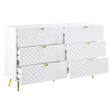 Gaines White Dresser - Ornate Home