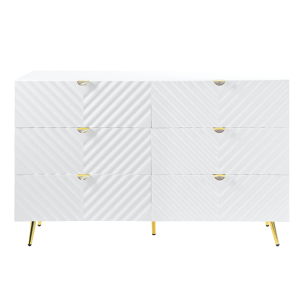Gaines White Dresser - Ornate Home