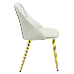 Gaines White Side Chair (Set Of 2) - Ornate Home