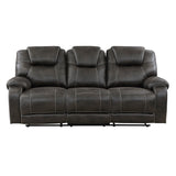 Gainesville Chocolate Sofa & Loveseat - Ornate Home