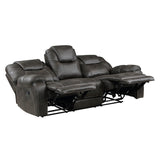 Gainesville Chocolate Sofa & Loveseat - Ornate Home