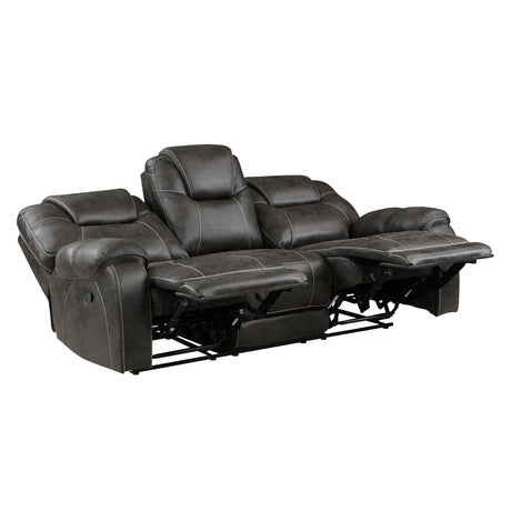 Gainesville Chocolate Sofa & Loveseat - Ornate Home