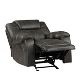 Gainesville Manual Glider Recliner - Ornate Home