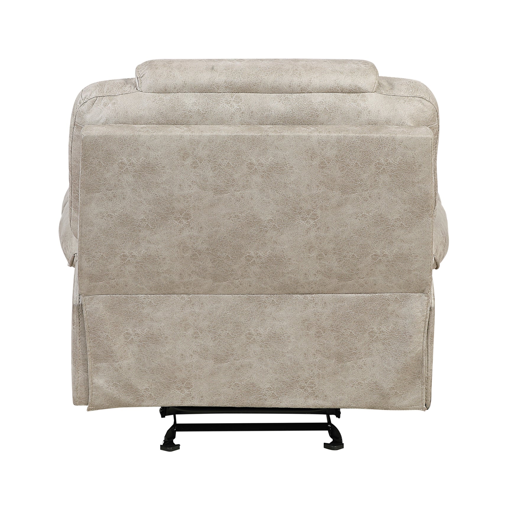 Gainesville Pewter Glider Reclining Chair - Ornate Home