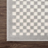 Gaiwan Cream Gray Washable Area Rug - Ornate Home