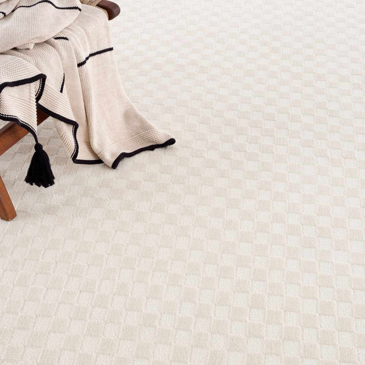 Gaiwan Cream Washable Area Rug - Ornate Home