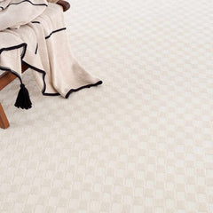 Gaiwan Cream Washable Area Rug - Ornate Home