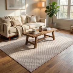 Gaiwan Cream Washable Area Rug - Ornate Home