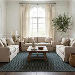 Gaiwan Oil Green Washable Area Rug - Ornate Home