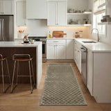 Gaiwan Olive Green Washable Area Rug - Ornate Home