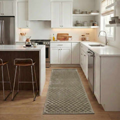 Gaiwan Olive Green Washable Area Rug - Ornate Home