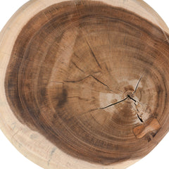 Gala Natural Round End Table - Ornate Home