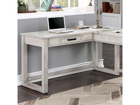 Galarga Antique White Lift-top Corner Desk - Ornate Home