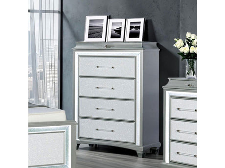 Galea Gray Chest w/ LED - Ornate Home