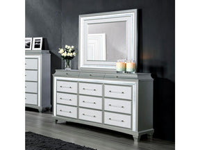 Galea Gray Dresser w/ LED - Ornate Home