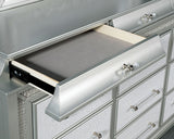 Galea Gray Dresser w/ LED - Ornate Home