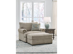Galemore Oversized Chair and Ottoman - Ornate Home