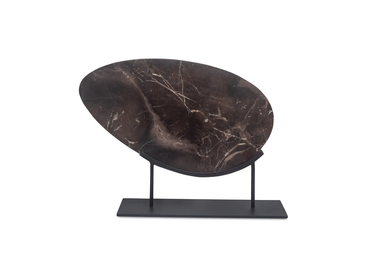 Galen Saint Laurent Brown Marble Sculpture - Ornate Home