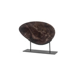 Galen Saint Laurent Brown Marble Sculpture - Ornate Home
