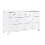 Galen White 7-Drawer Dresser