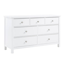 Galen White 7-Drawer Dresser - Ornate Home