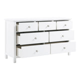 Galen White 7-Drawer Dresser