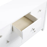 Galen White 7-Drawer Dresser