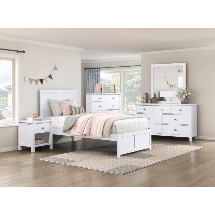 Galen White 7-Drawer Dresser