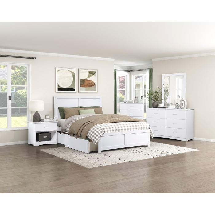 Galen White 7-Drawer Dresser