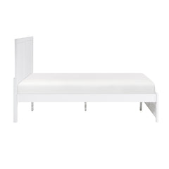 Galen White Full Platform Bed - Ornate Home