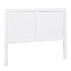 Galen White Full Platform Bed - Ornate Home