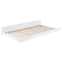Galen White Full Platform Bed - Ornate Home