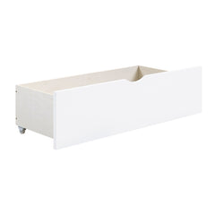 Galen White Full Platform Bed - Ornate Home