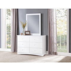 Galen White Mirror - Ornate Home